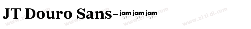 JT Douro Sans字体转换